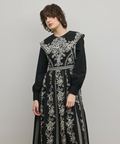 GRACE CONTINENTAL / グレースコンチネンタル ロング・マキシ丈ワンピース | パターン刺繍ワンピース | 詳細15