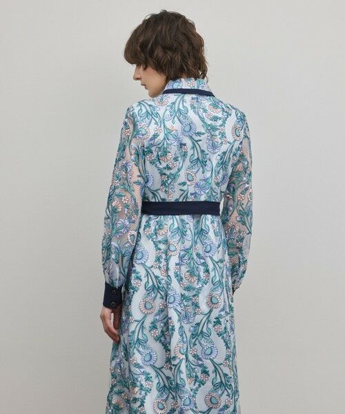 GRACE CONTINENTAL / グレースコンチネンタル ロング・マキシ丈ワンピース | マルチフラワー刺繍フレアワンピース | 詳細4