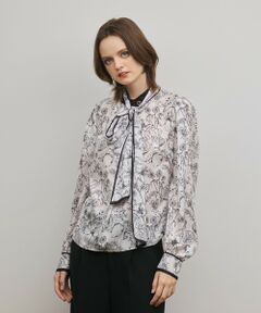 GRACE CONTINENTAL / グレースコンチネンタル シャツ・ブラウス | フルーツフラワープリントトップ