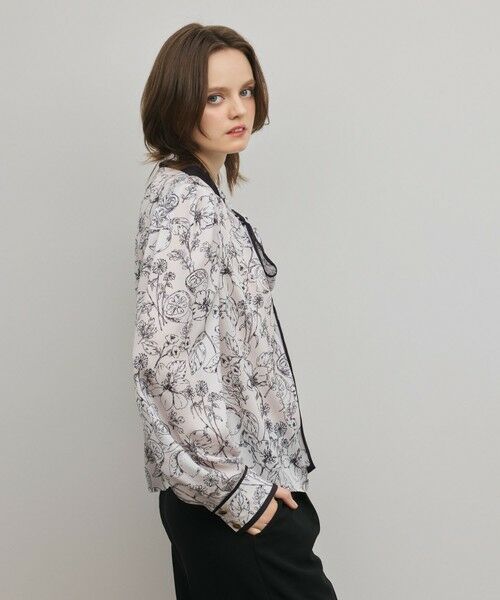 GRACE CONTINENTAL / グレースコンチネンタル シャツ・ブラウス | フルーツフラワープリントトップ | 詳細4