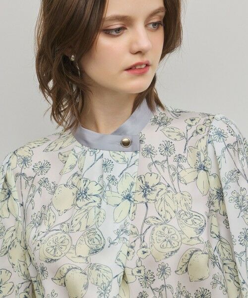 GRACE CONTINENTAL / グレースコンチネンタル シャツ・ブラウス | フルーツフラワープリントトップ | 詳細15