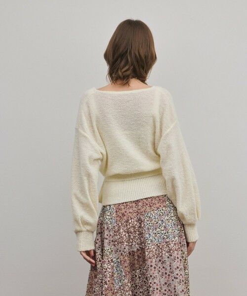 GRACE CONTINENTAL / グレースコンチネンタル ニット・セーター | カシュクールニットトップ | 詳細6