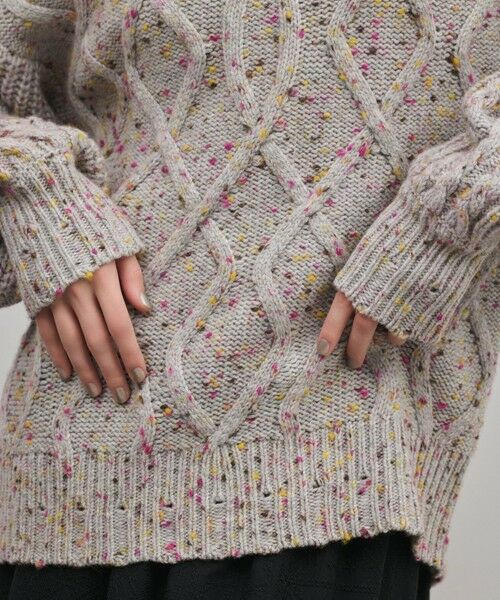 GRACE CONTINENTAL / グレースコンチネンタル ニット・セーター | ケーブルニットトップ | 詳細12