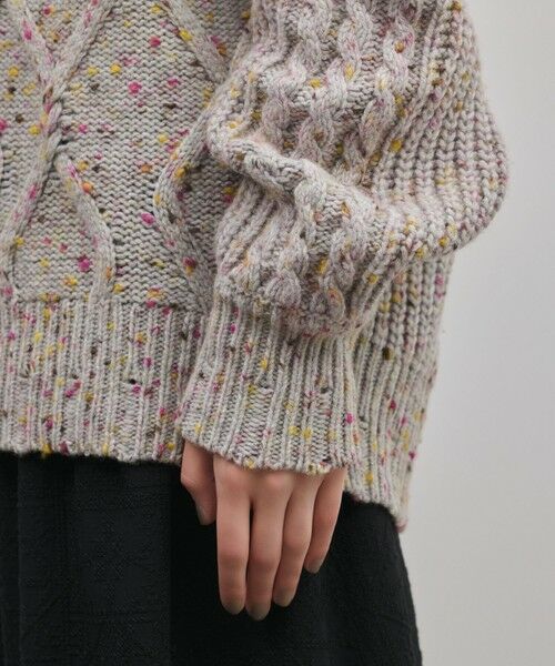 GRACE CONTINENTAL / グレースコンチネンタル ニット・セーター | ケーブルニットトップ | 詳細13