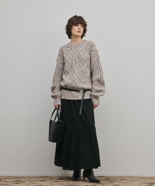 GRACE CONTINENTAL / グレースコンチネンタル ニット・セーター | ケーブルニットトップ | 詳細5