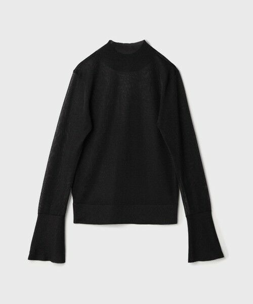 GRACE CONTINENTAL / グレースコンチネンタル その他トップス | シアーハイネックニットトップ | 詳細12
