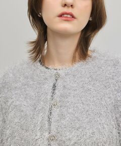 GRACE CONTINENTAL / グレースコンチネンタル カーディガン・ボレロ | フェザーショートボレロ