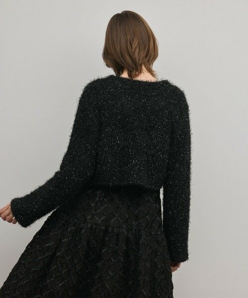 GRACE CONTINENTAL / グレースコンチネンタル カーディガン・ボレロ | フェザーショートボレロ | 詳細4