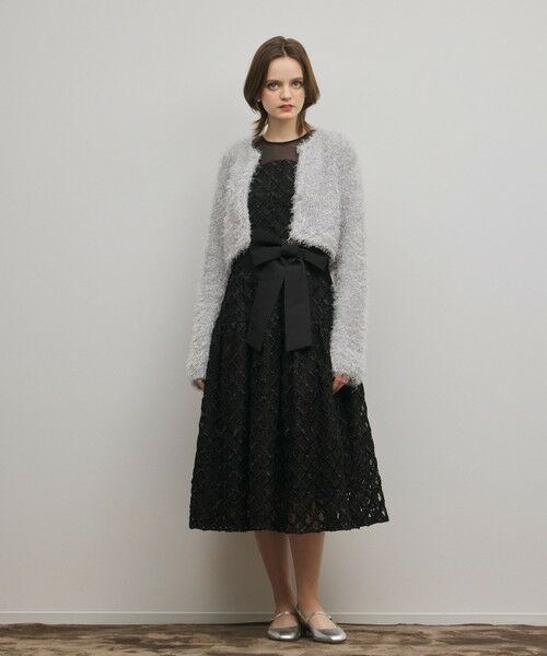 GRACE CONTINENTAL / グレースコンチネンタル カーディガン・ボレロ | フェザーショートボレロ | 詳細6