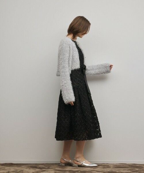 GRACE CONTINENTAL / グレースコンチネンタル カーディガン・ボレロ | フェザーショートボレロ | 詳細8
