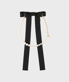 GRACE CONTINENTAL / グレースコンチネンタル ネックレス・ペンダント・チョーカー | パールリボンネックレス