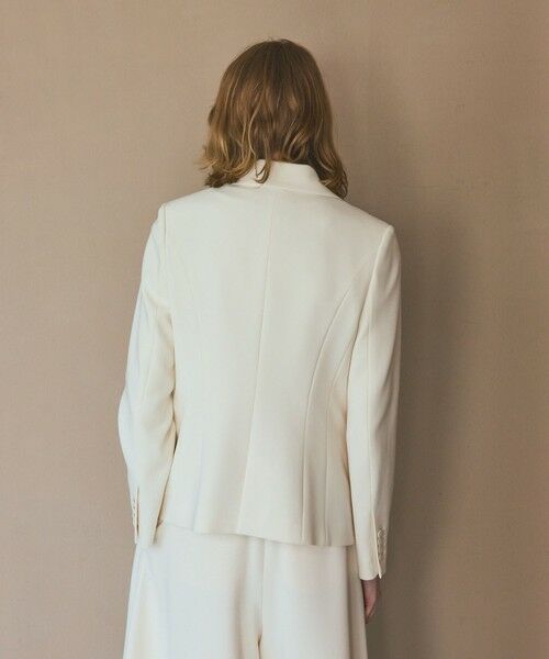 GRACE CONTINENTAL / グレースコンチネンタル テーラードジャケット | トリアセコンシャスジャケット | 詳細3