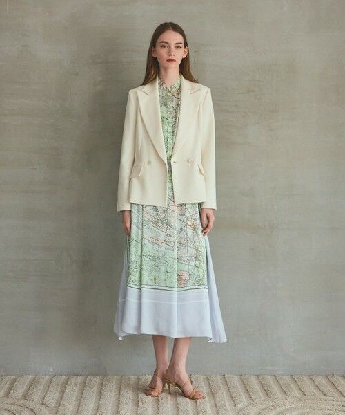 GRACE CONTINENTAL / グレースコンチネンタル テーラードジャケット | トリアセコンシャスジャケット | 詳細4