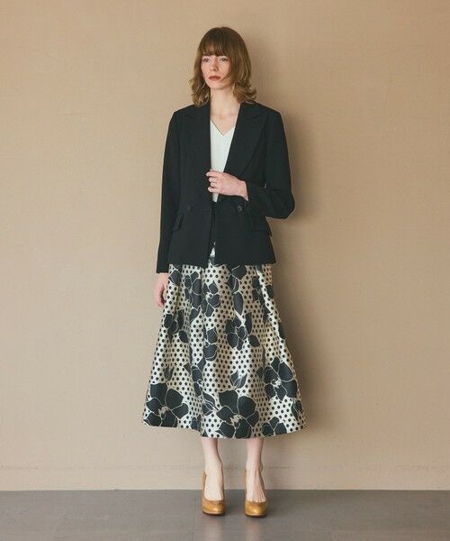 GRACE CONTINENTAL / グレースコンチネンタル テーラードジャケット | トリアセコンシャスジャケット | 詳細10