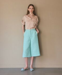 GRACE CONTINENTAL / グレースコンチネンタル その他パンツ | ツイードクロップドパンツ