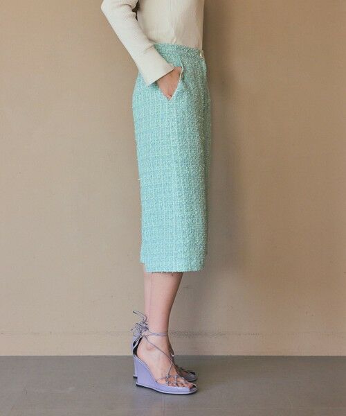 GRACE CONTINENTAL / グレースコンチネンタル その他パンツ | ツイードクロップドパンツ | 詳細4