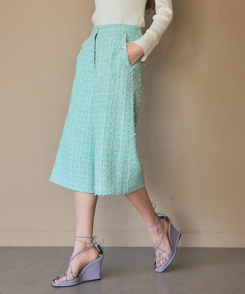 GRACE CONTINENTAL / グレースコンチネンタル その他パンツ | ツイードクロップドパンツ | 詳細6