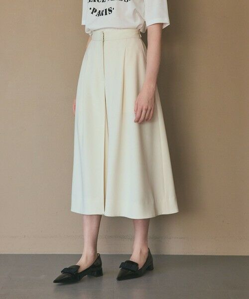 GRACE CONTINENTAL / グレースコンチネンタル ショート・ハーフ・半端丈パンツ | トリアセタックキュロット | 詳細2