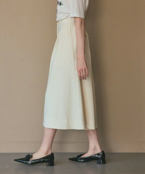 GRACE CONTINENTAL / グレースコンチネンタル ショート・ハーフ・半端丈パンツ | トリアセタックキュロット | 詳細3