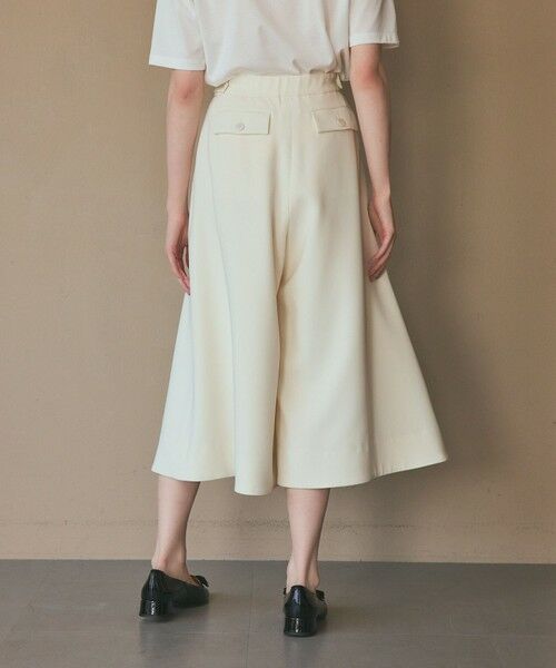 GRACE CONTINENTAL / グレースコンチネンタル ショート・ハーフ・半端丈パンツ | トリアセタックキュロット | 詳細4