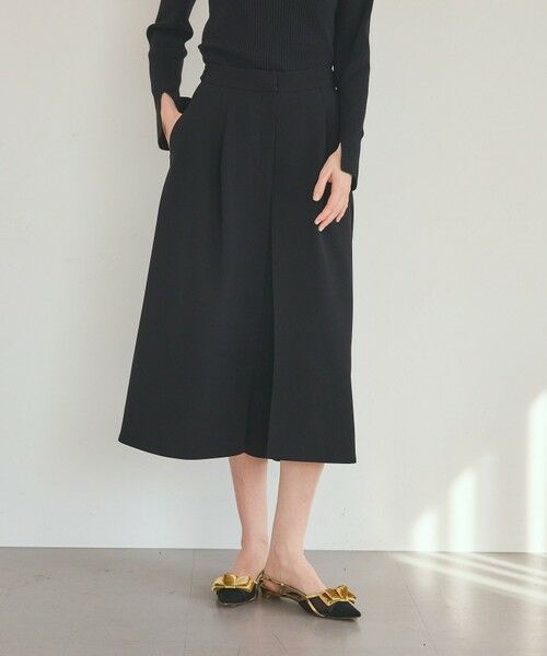 GRACE CONTINENTAL / グレースコンチネンタル ショート・ハーフ・半端丈パンツ | トリアセタックキュロット | 詳細6