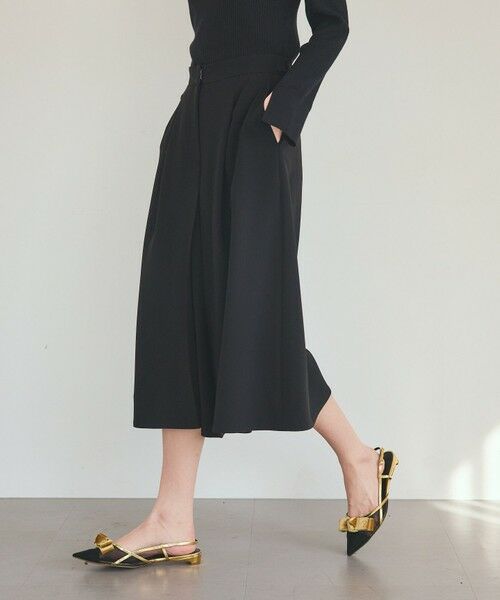 GRACE CONTINENTAL / グレースコンチネンタル ショート・ハーフ・半端丈パンツ | トリアセタックキュロット | 詳細7