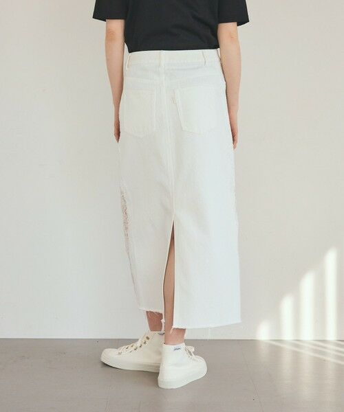 GRACE CONTINENTAL / グレースコンチネンタル デニムスカート | サイドレースデニムスカート | 詳細4