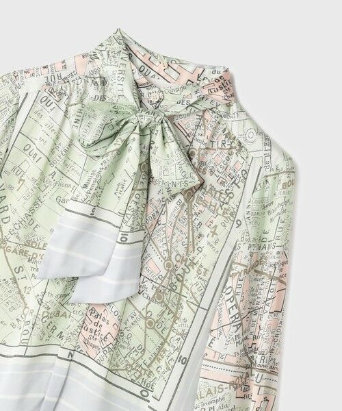 GRACE CONTINENTAL / グレースコンチネンタル シャツ・ブラウス | パリスカーフプリントブラウス | 詳細11