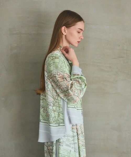 GRACE CONTINENTAL / グレースコンチネンタル シャツ・ブラウス | パリスカーフプリントブラウス | 詳細3