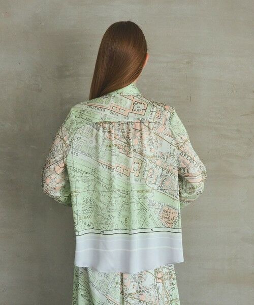 GRACE CONTINENTAL / グレースコンチネンタル シャツ・ブラウス | パリスカーフプリントブラウス | 詳細4