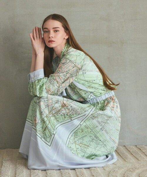 GRACE CONTINENTAL / グレースコンチネンタル シャツ・ブラウス | パリスカーフプリントブラウス | 詳細5