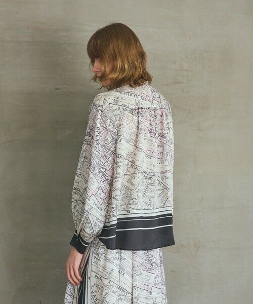 GRACE CONTINENTAL / グレースコンチネンタル シャツ・ブラウス | パリスカーフプリントブラウス | 詳細16