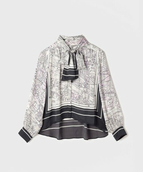 GRACE CONTINENTAL / グレースコンチネンタル シャツ・ブラウス | パリスカーフプリントブラウス | 詳細18