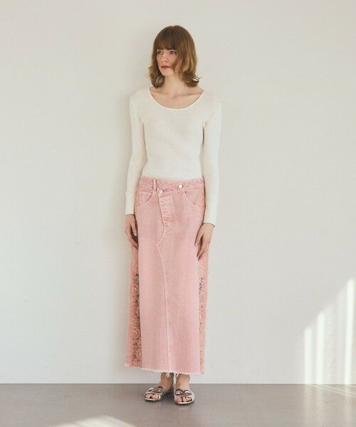 GRACE CONTINENTAL / グレースコンチネンタル その他トップス | 綿カシミヤインナートップ | 詳細5