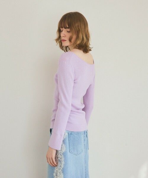 GRACE CONTINENTAL / グレースコンチネンタル その他トップス | 綿カシミヤインナートップ | 詳細10