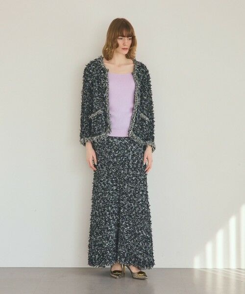 GRACE CONTINENTAL / グレースコンチネンタル その他トップス | 綿カシミヤインナートップ | 詳細13