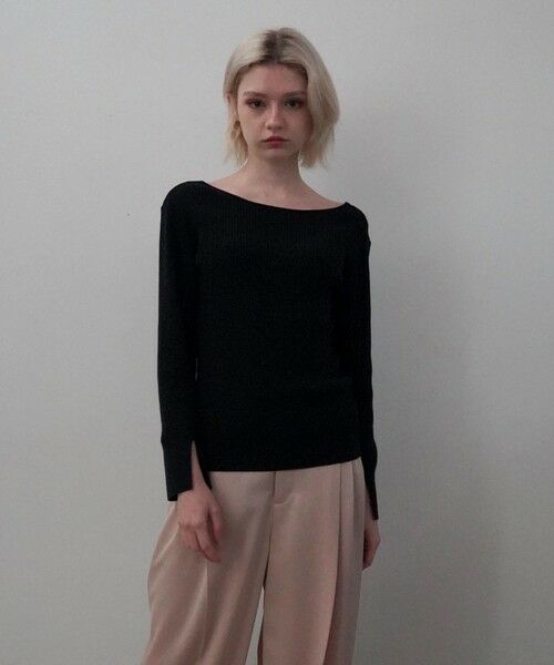 GRACE CONTINENTAL / グレースコンチネンタル その他トップス | 綿カシミヤインナートップ | 詳細14