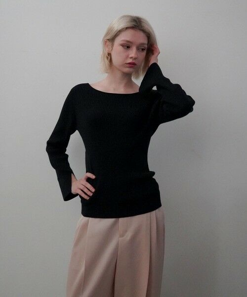 GRACE CONTINENTAL / グレースコンチネンタル その他トップス | 綿カシミヤインナートップ | 詳細17