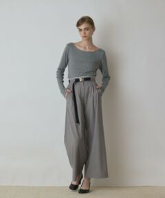 GRACE CONTINENTAL / グレースコンチネンタル その他パンツ | タックワイドパンツ