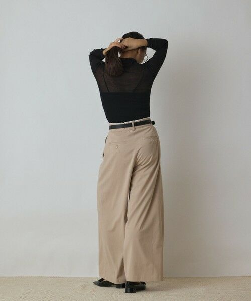 GRACE CONTINENTAL / グレースコンチネンタル その他パンツ | タックワイドパンツ | 詳細2