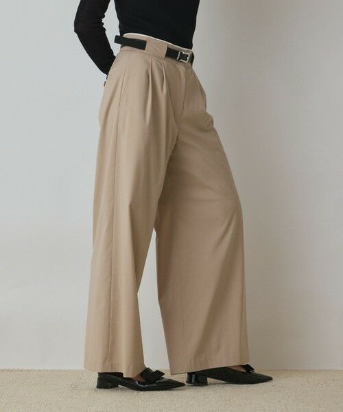 GRACE CONTINENTAL / グレースコンチネンタル その他パンツ | タックワイドパンツ | 詳細5