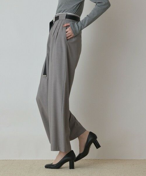 GRACE CONTINENTAL / グレースコンチネンタル その他パンツ | タックワイドパンツ | 詳細9