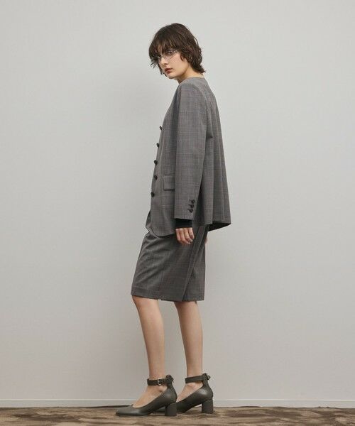 GRACE CONTINENTAL / グレースコンチネンタル ノーカラージャケット | デザインフロントジャケット | 詳細1