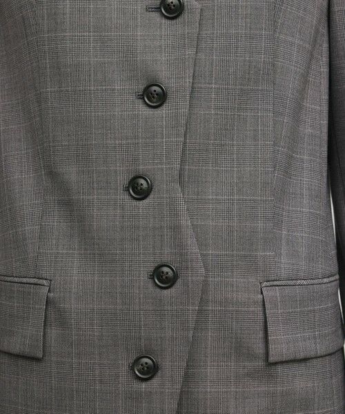 GRACE CONTINENTAL / グレースコンチネンタル ノーカラージャケット | デザインフロントジャケット | 詳細11