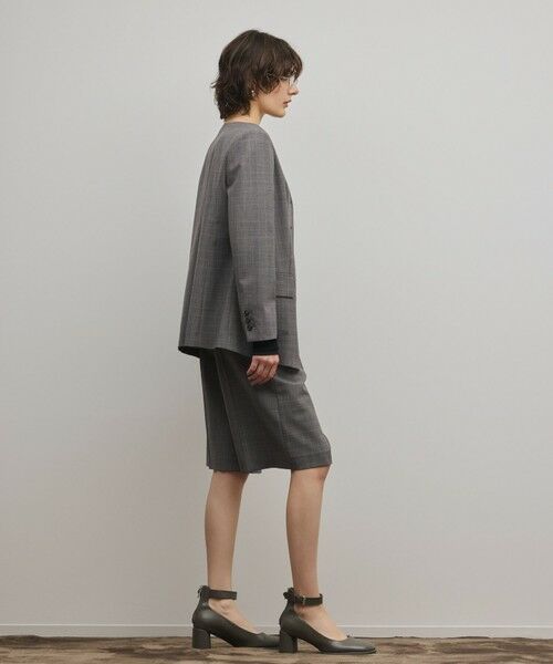 GRACE CONTINENTAL / グレースコンチネンタル ノーカラージャケット | デザインフロントジャケット | 詳細3