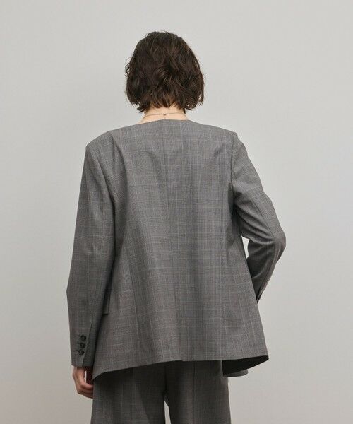 GRACE CONTINENTAL / グレースコンチネンタル ノーカラージャケット | デザインフロントジャケット | 詳細8