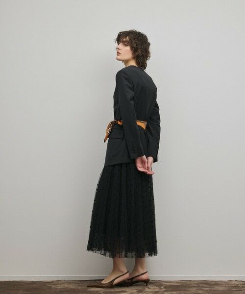 GRACE CONTINENTAL / グレースコンチネンタル ノーカラージャケット | デザインフロントジャケット | 詳細17