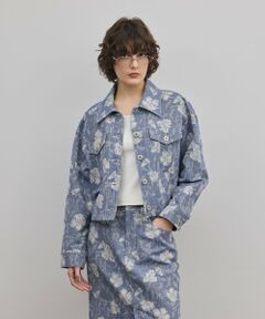 GRACE CONTINENTAL / グレースコンチネンタル その他アウター | ボタニカルジャガードジャケット