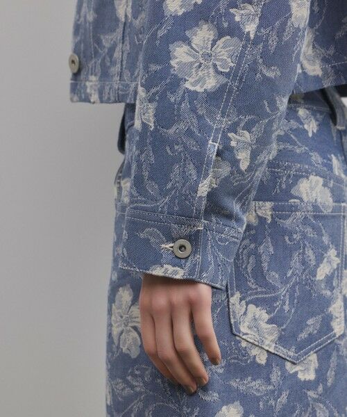GRACE CONTINENTAL / グレースコンチネンタル その他アウター | ボタニカルジャガードジャケット | 詳細7