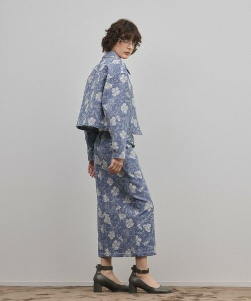 GRACE CONTINENTAL / グレースコンチネンタル その他アウター | ボタニカルジャガードジャケット | 詳細2